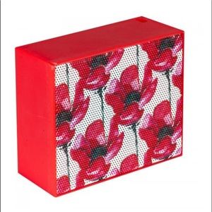 Cylo Pop GoSquare Wireless Speaker Red Flowers